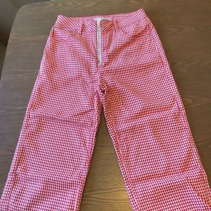TopShop gingham pants